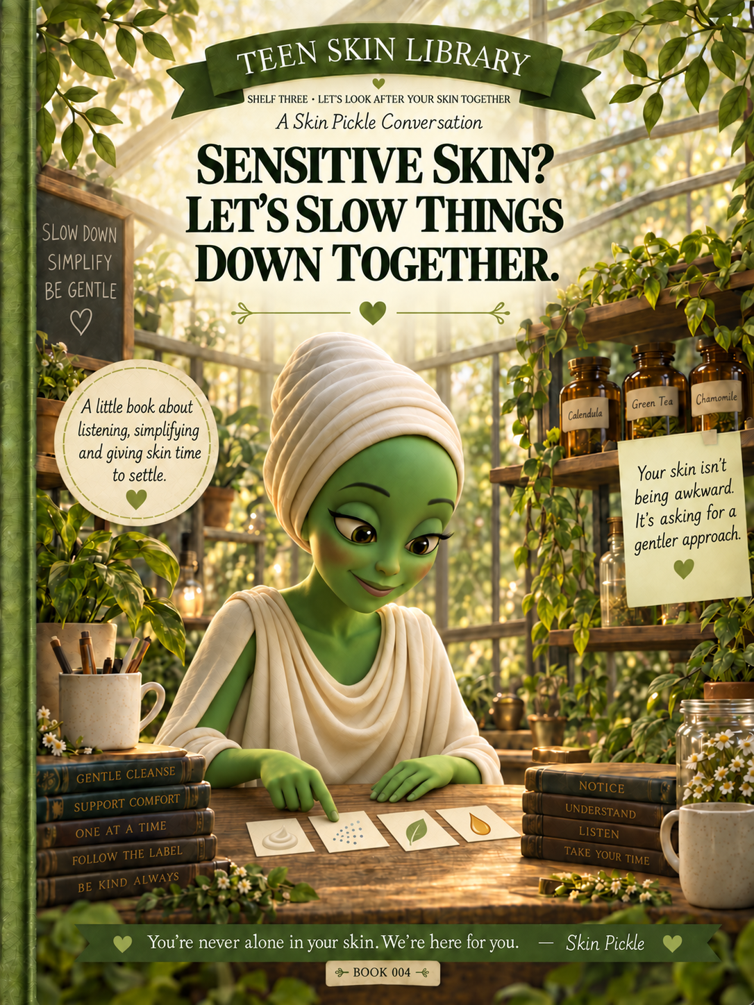 Sensitive skin? Let's slow things down together