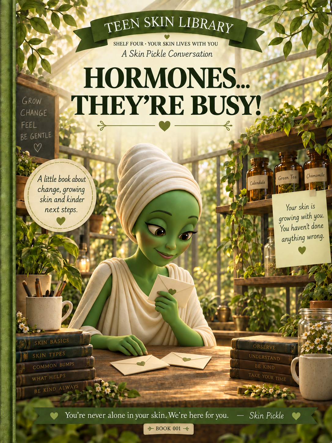 Hormones... they are busy