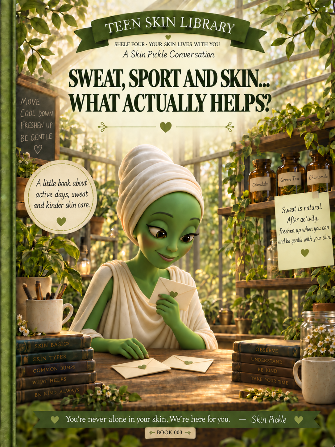 Sweat, spot and skin... What actually helps?