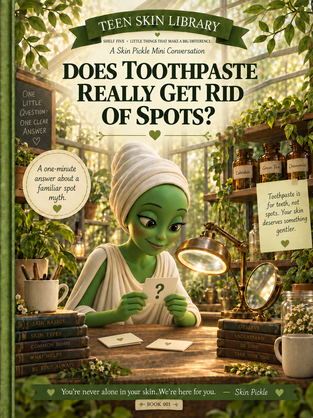 Does toothpaste really get rid of spots?